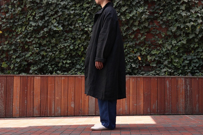 フラワープリント 【bergfabel】unlined oversize coat | www