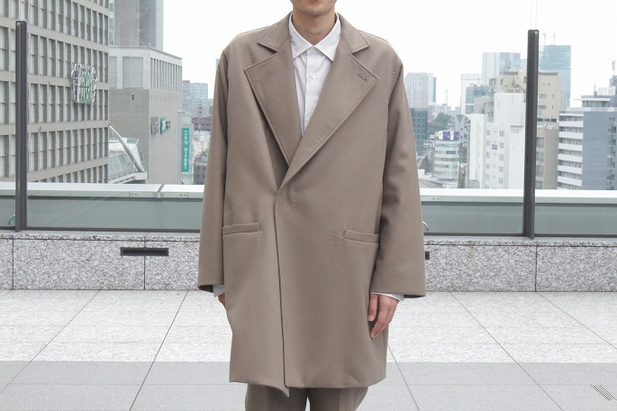 AURALEE LIGHT MELTON OVER COAT オーバーコート 激安通販の