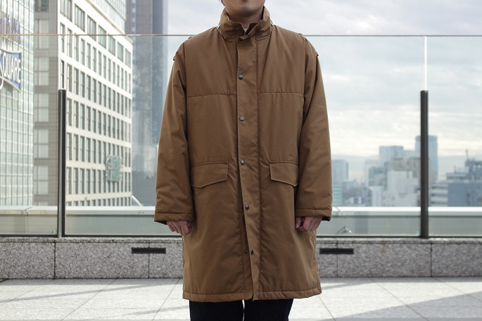 オーラリー FINX NYLON BATTING HOODED COAT - www.onkajans.com