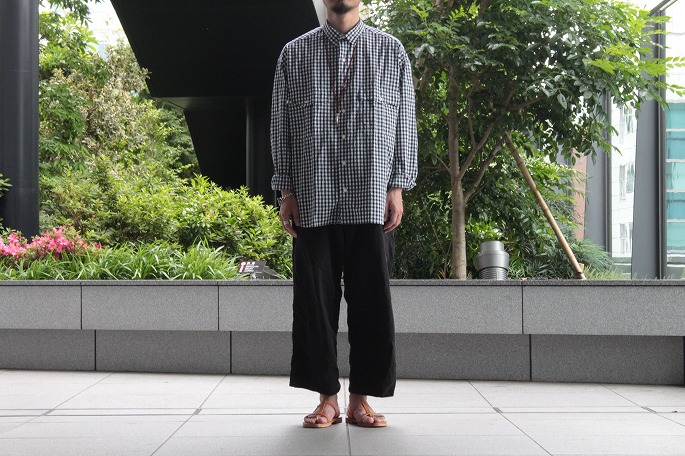 ビタミンカラーのハーモニー Porter Classic Gingham Check Shirt