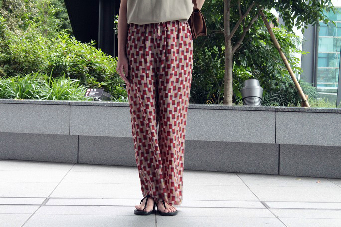 Needles / String Easy Pant - Cupra Sateen / Osaka - BLOOMBRANCH