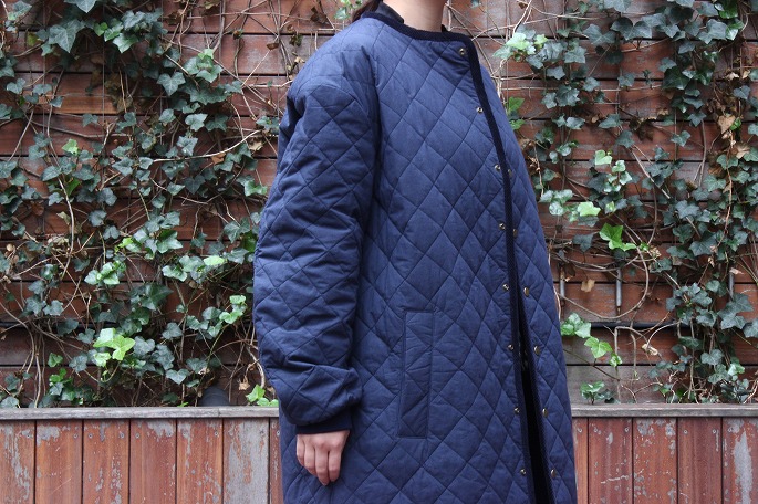 R＆D.M.Co- / QUILTING LONG COAT / Adachi - BLOOM&BRANCH