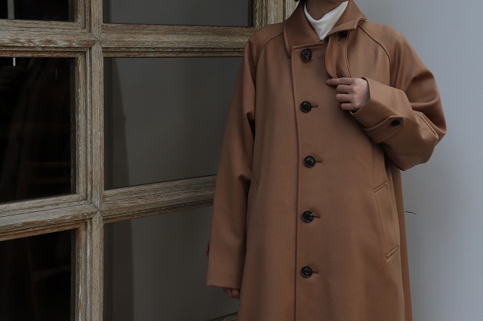 大きい割引 新品 Cantate Balmacaan Coat カンタータ コート ステン