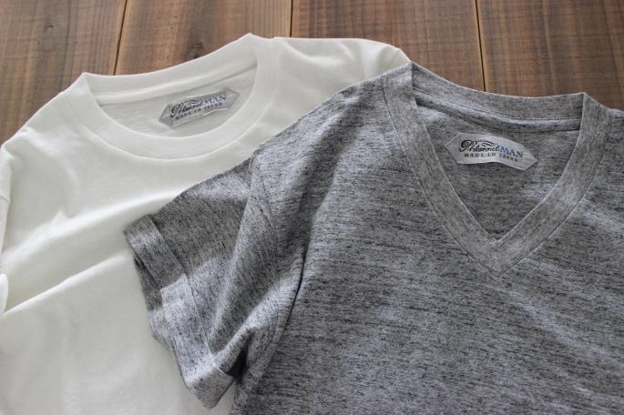 Phlannel MAN  <br />
Rollsleeve T-Shirt <br />
COLOR / White , Gray<br />
SIZE / S,M,L<br />
Made in Japan<br />
PRICE / 9,000+tax<br />
<br />
