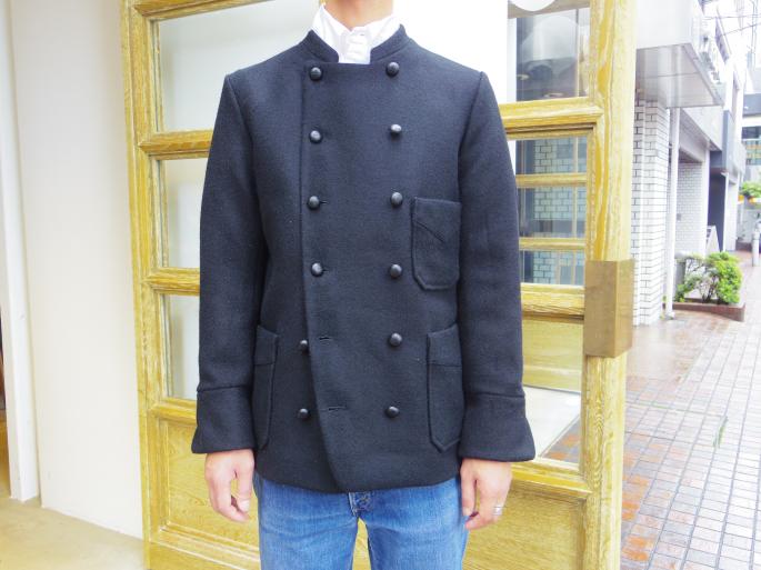 KENNETH FIELD<br />
COOK JACKET HARRIS TWEED<br />
COLOR / BLACK<br />
SIZE / S,M<br />
Made in Japan<br />
PRICE /65,000+tax
