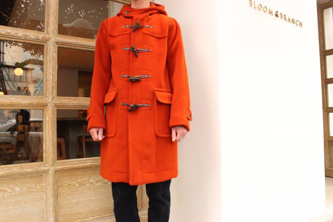 INVERTERE <br />
DUFFLE COAT <br />
COLOR / Orange,Gray,Brown<br />
SIZE / S,M,L<br />
Made in England<br />
PRICE / 89,000+tax