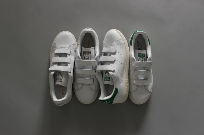 adidas<br />
Stan Smith CF TF <br />
COLOR / White/Green,White/Gold<br />
SIZE / 23,23.5,24,24.5,26,27,28<br />
PRICE / 15,000+tax