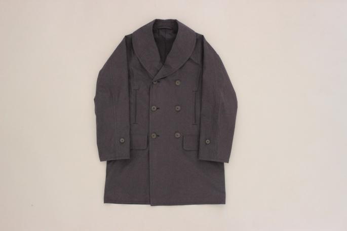 HEIGHT / 168cm<br />
WEAR SIZE / 1<br />
<br />
COMOLI <br />
Mackinaw Coat<br />
COLOR / Navy<br />
SIZE / 1,2<br />
PRICE / 74,000+tax<br />
<br />
Made in Japan<br />

