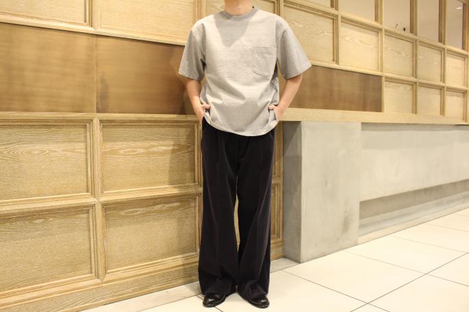 ファッション AURALEE WASHED CORDUROY WIDE SLACKS kids-nurie.com