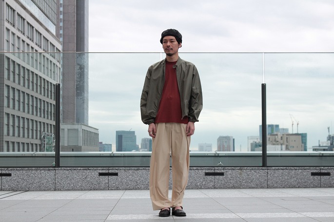 AURALEE / Washed Finx Twill Easy Wide Pants / Yonamine - BLOOM&BRANCH
