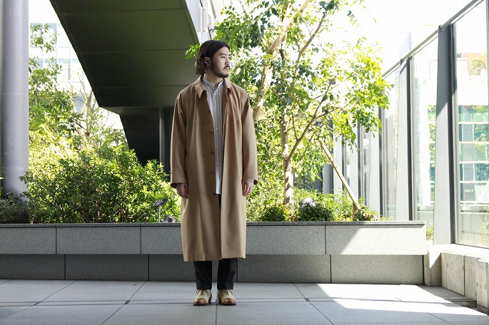 Phlannèl / Wool Mohair French Army Coat / Ogawa - BLOOM&BRANCH