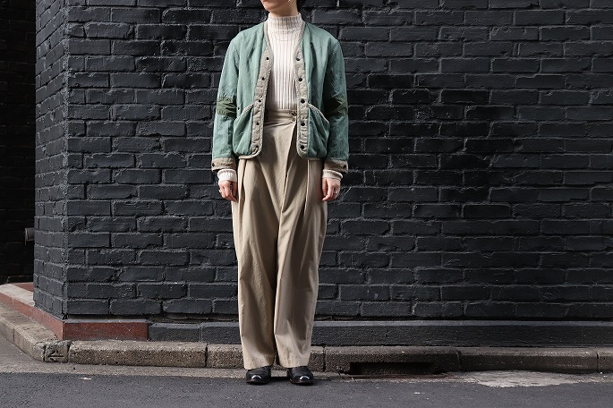 Phlannèl / Cotton Cupra Trousers / 21.1.30- Release / Okawa - BLOOMBRANCH