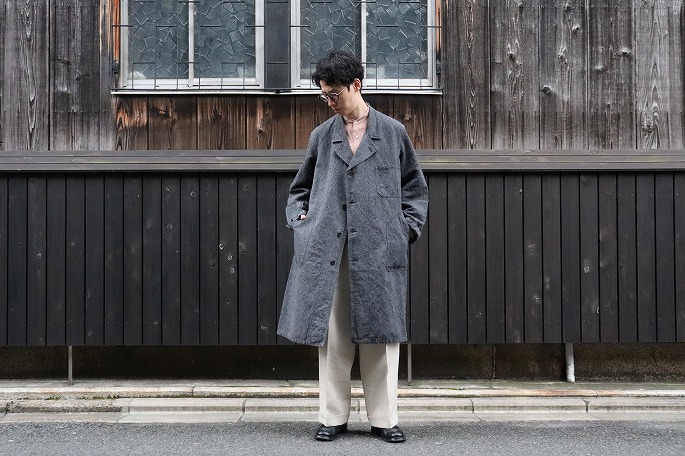 完成品 OUTIL MANTEAU BALZAC / BLOOM\u0026BRANCH別注 | alamiah.edu.sa